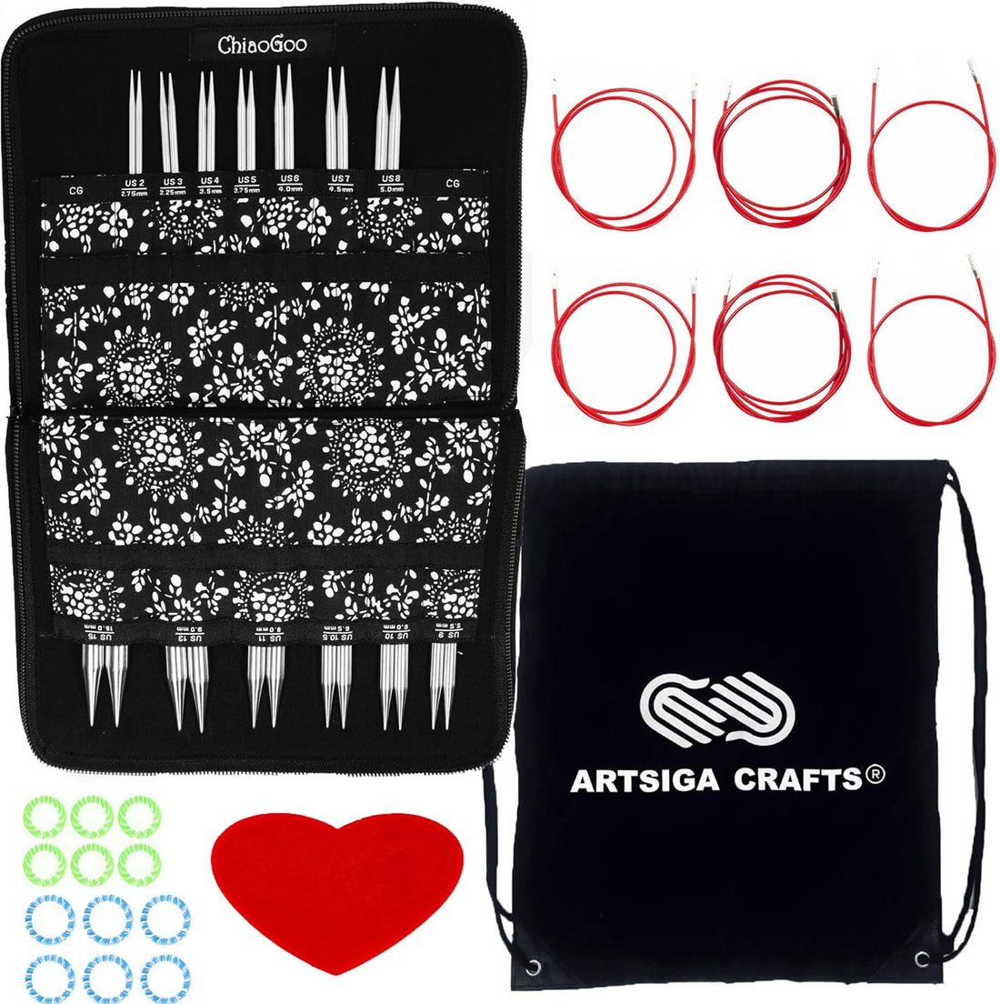 ChiaoGoo Interchangeable Needles QUICK Review