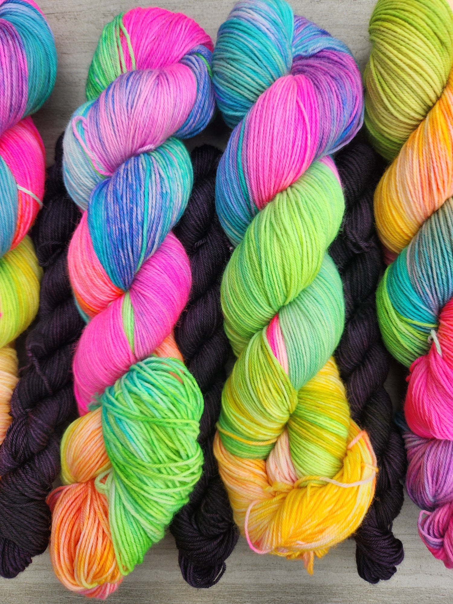 Hand Dyed Sock Yarn IN STOCK