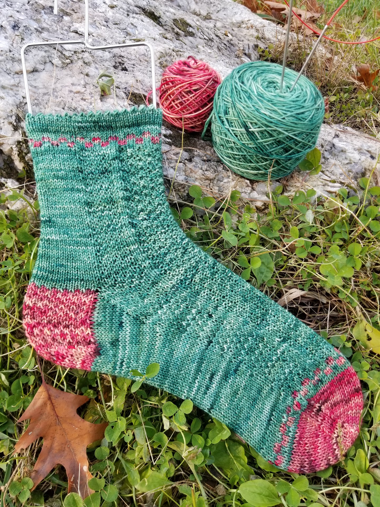 Bartlett Socks PDF Knitting Pattern - Granite State Yarns