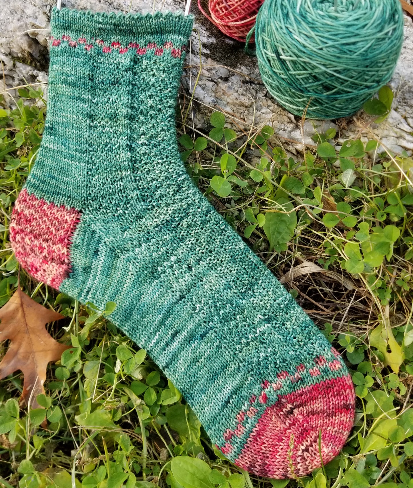 Bartlett Socks PDF Knitting Pattern - Granite State Yarns