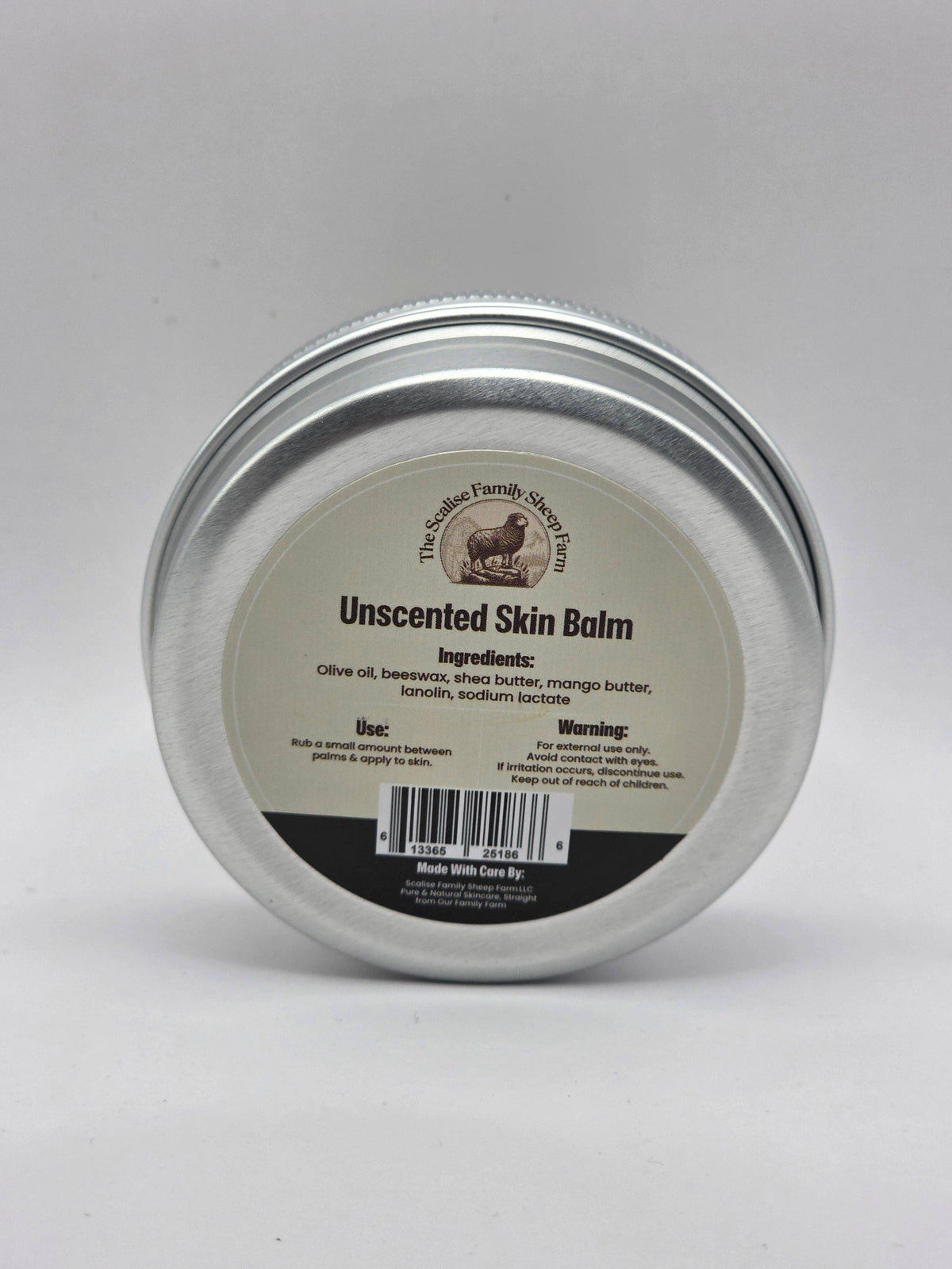 Unscented Skin Balm – Pure & Fragrance-Free Deep Moisture