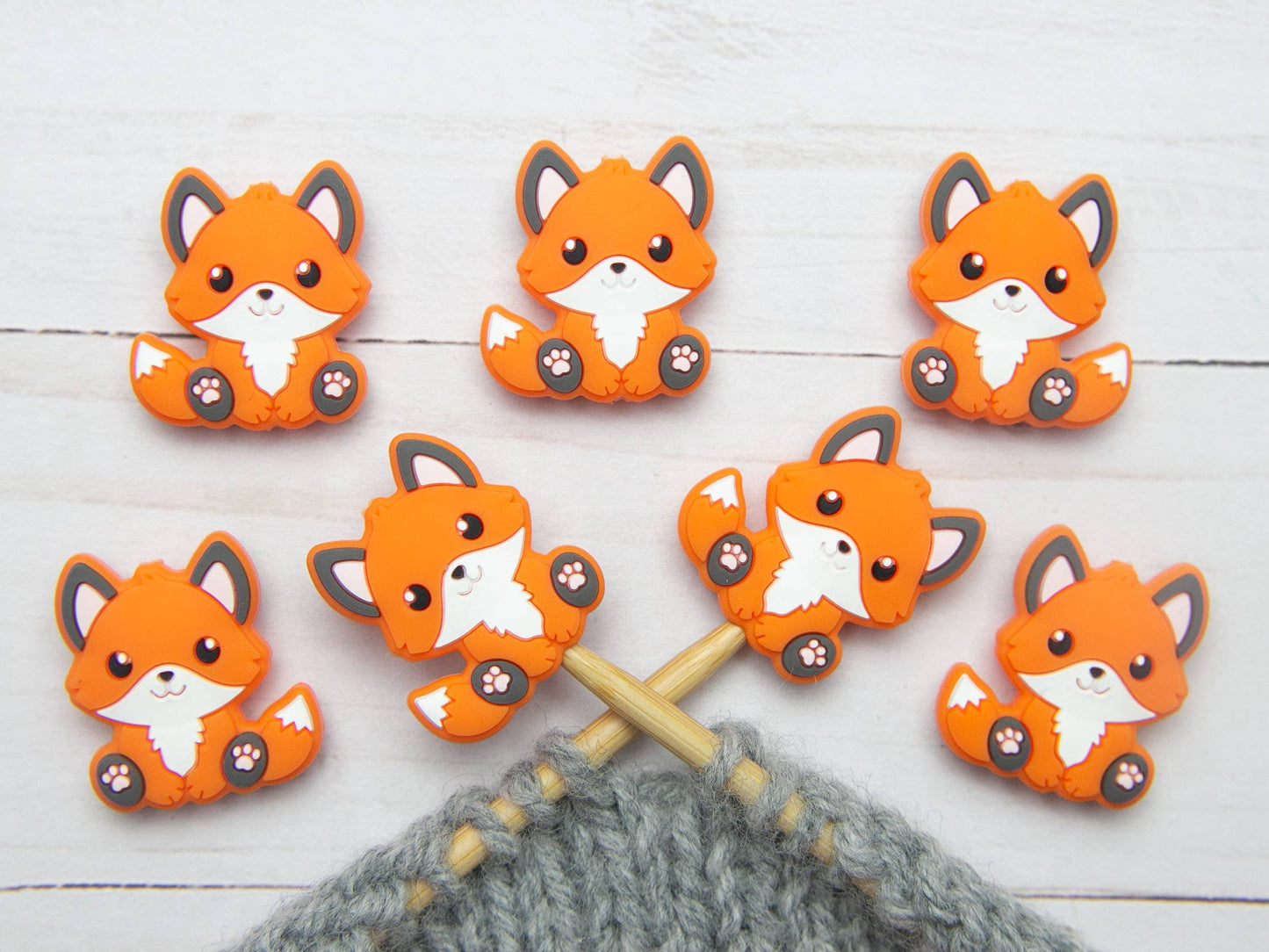 Little Fox | Stitch Stoppers Knitting Notions - Granite State Yarns