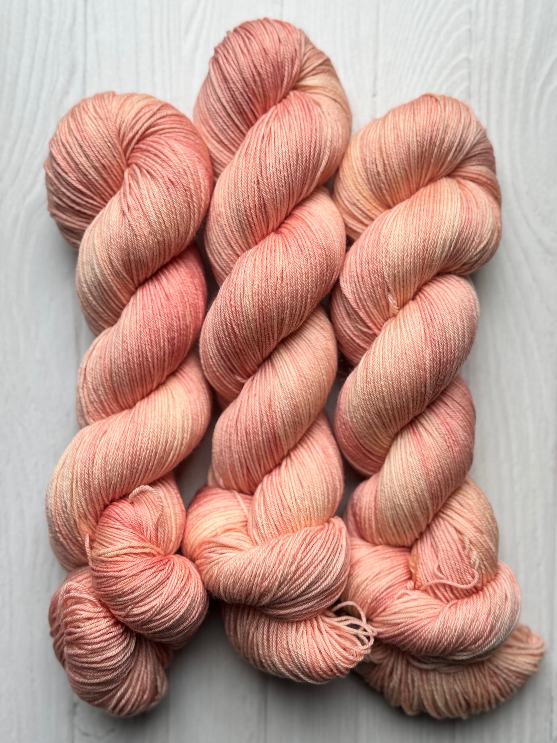 Just Peachy Sock Yarn - Granite State Yarns