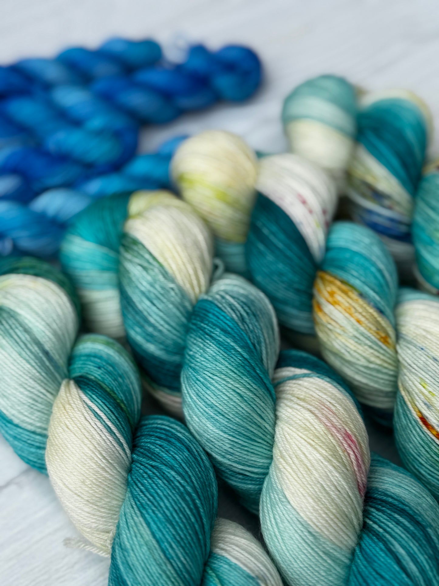 Knitting by the Pool Sock Yarn - Granite State Yarns