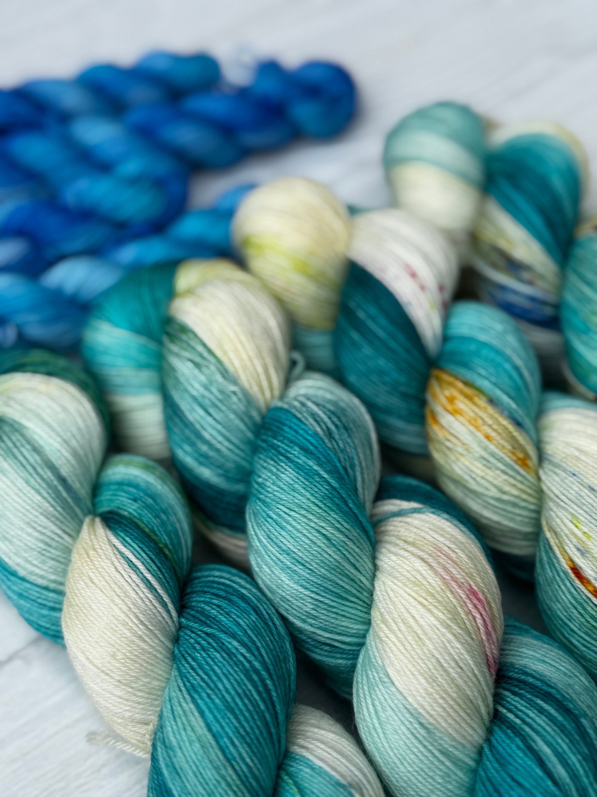 Knitting by the Pool Sock Yarn - Granite State Yarns