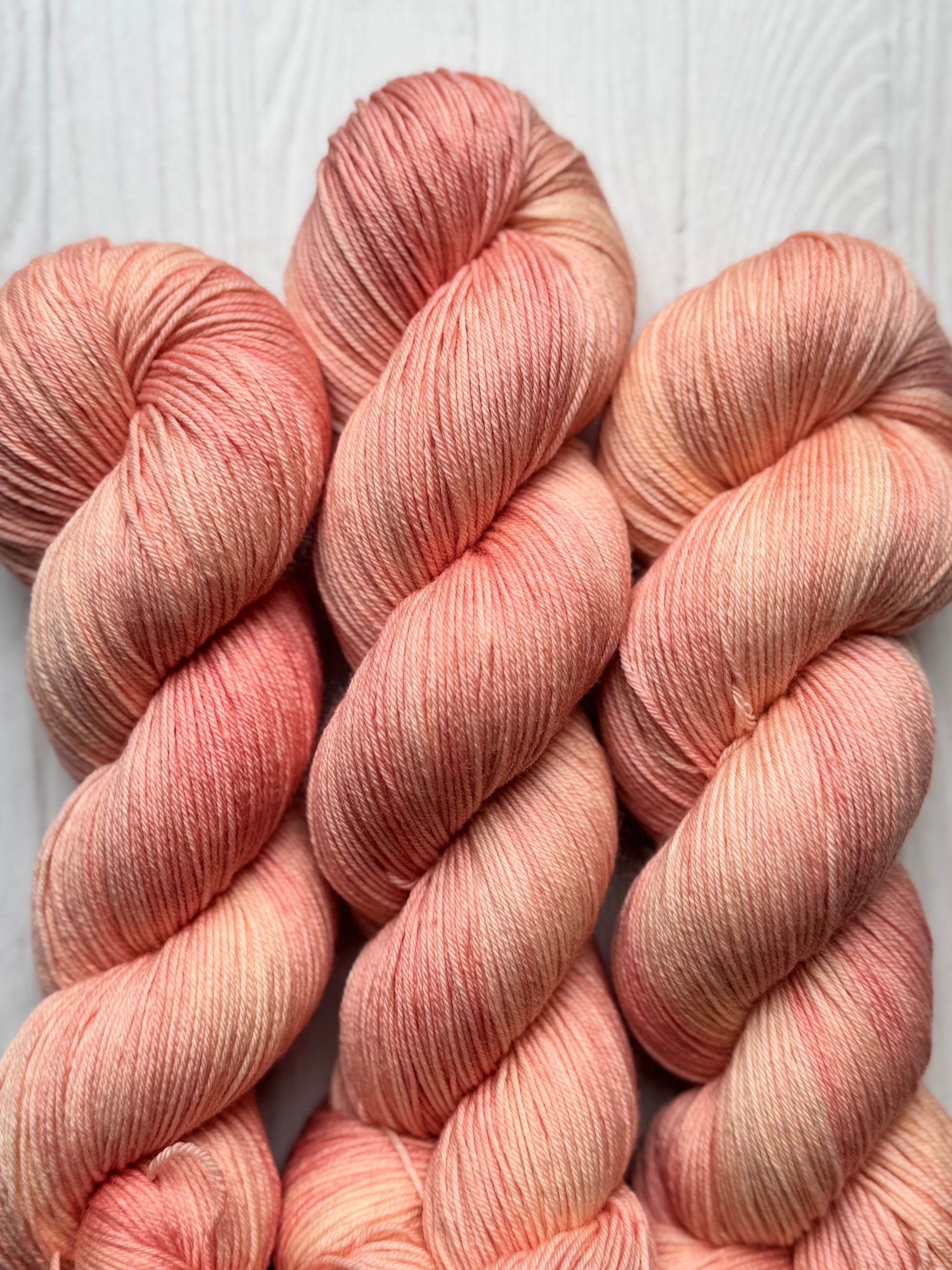 Just Peachy Sock Yarn - Granite State Yarns