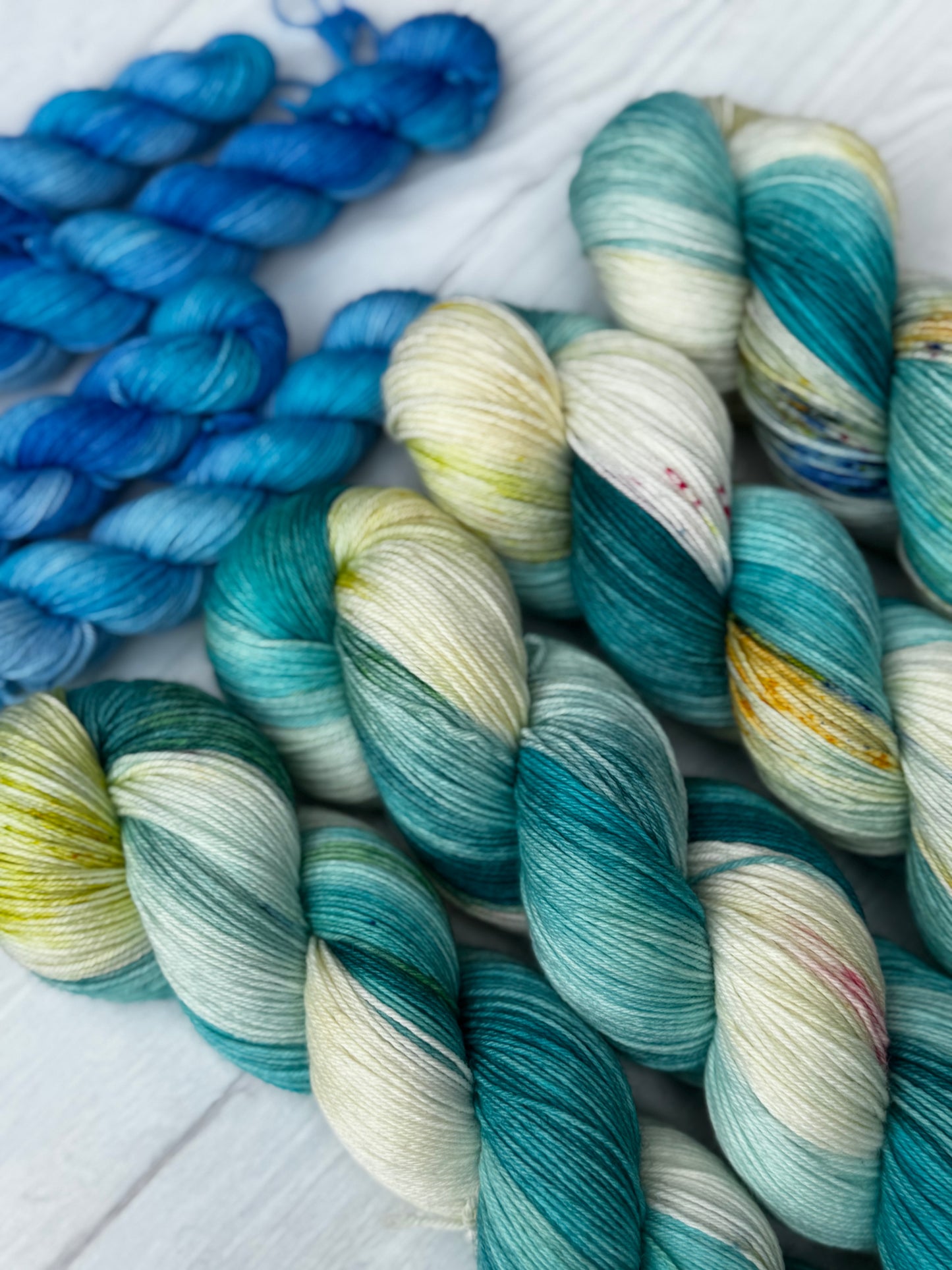 Knitting by the Pool Sock Yarn - Granite State Yarns