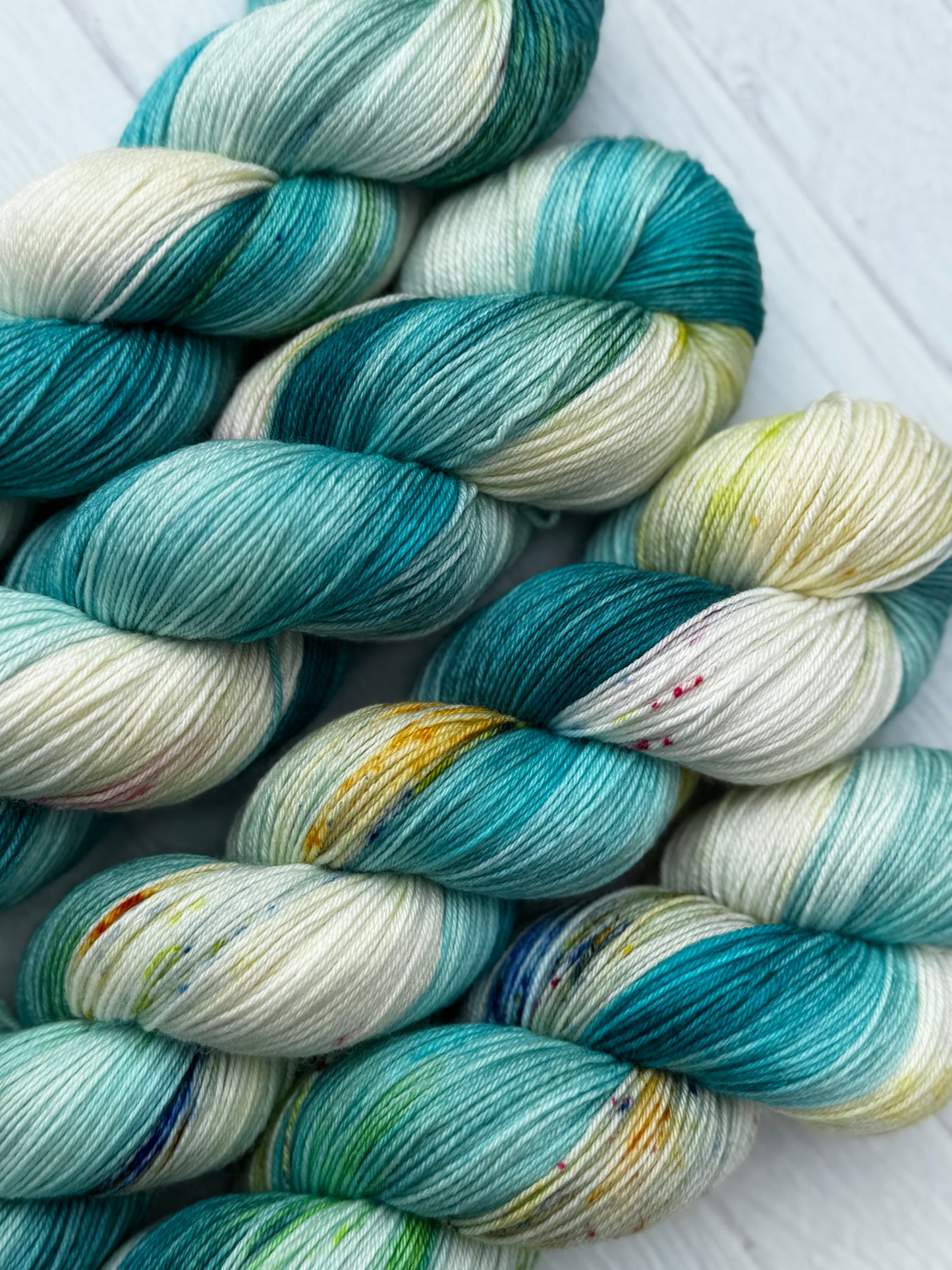 Knitting by the Pool Sock Yarn - Granite State Yarns