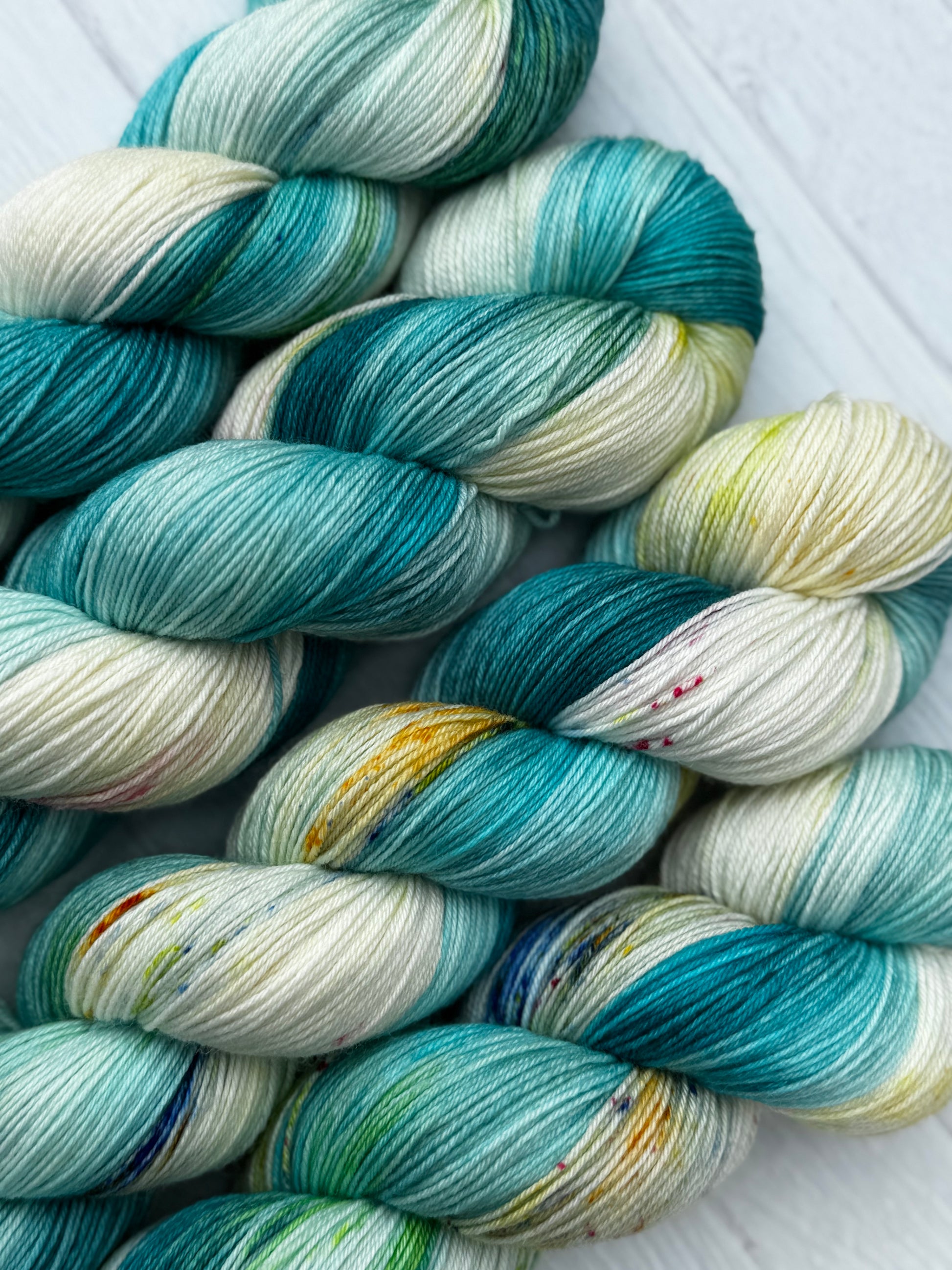 Knitting by the Pool Sock Yarn - Granite State Yarns