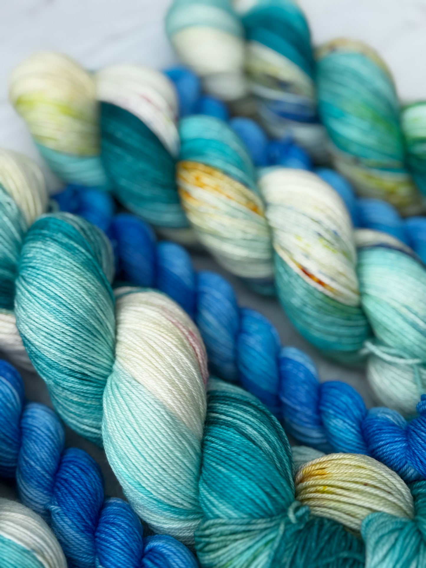 Knitting by the Pool Sock Yarn - Granite State Yarns