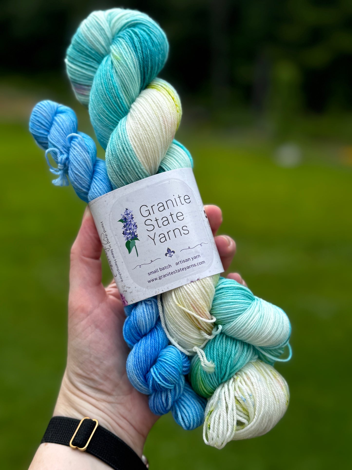 Knitting by the Pool Sock Yarn - Granite State Yarns