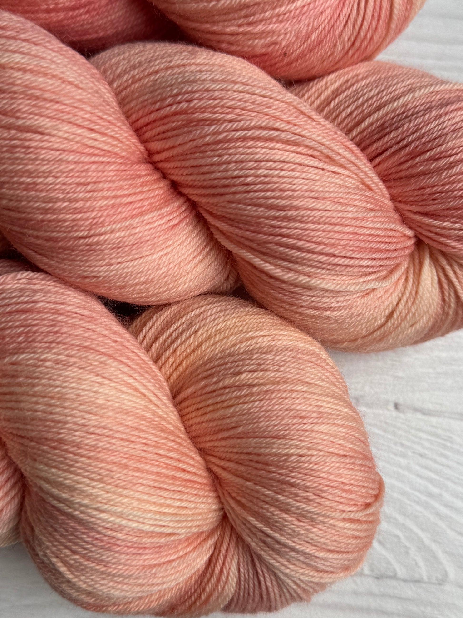 Just Peachy Sock Yarn - Granite State Yarns