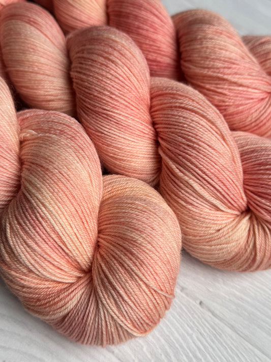 Just Peachy Sock Yarn - Granite State Yarns