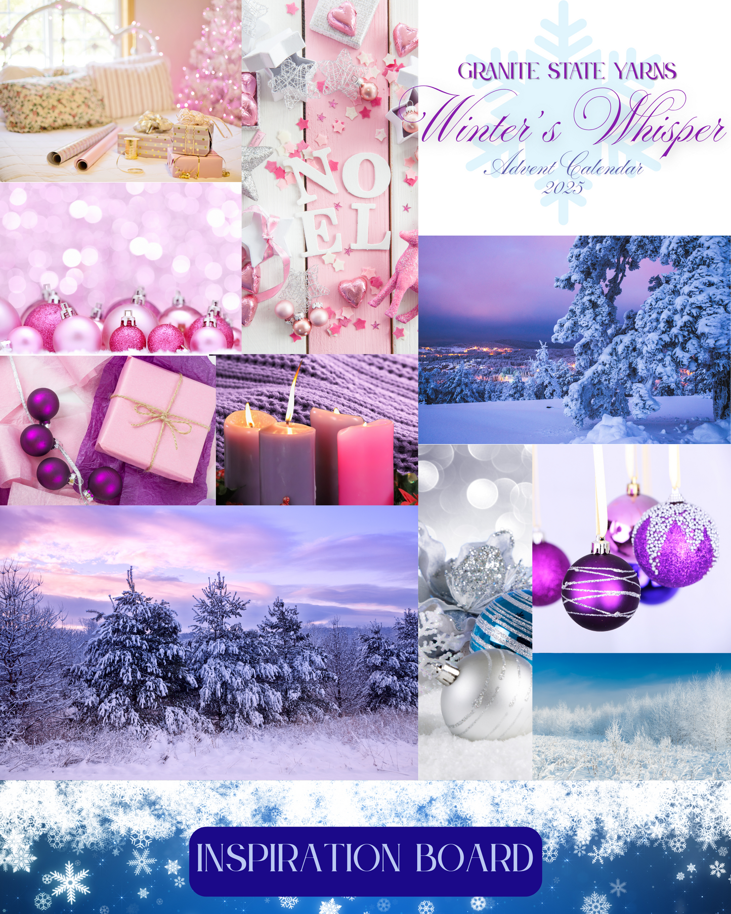 Winter’s Whisper: Mystery Advent 2025 - Granite State Yarns