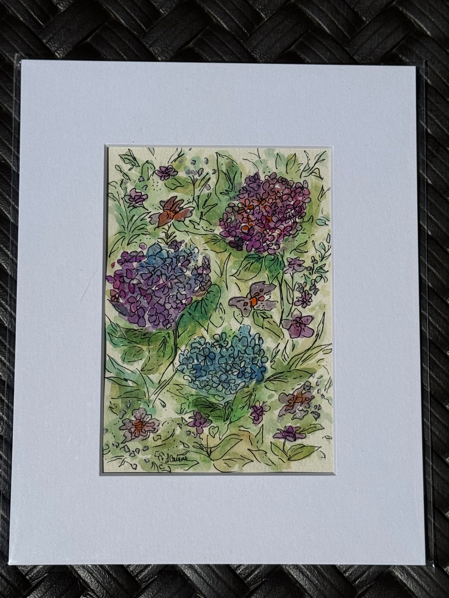 "Floral Series #9” Original Watercolor Painting