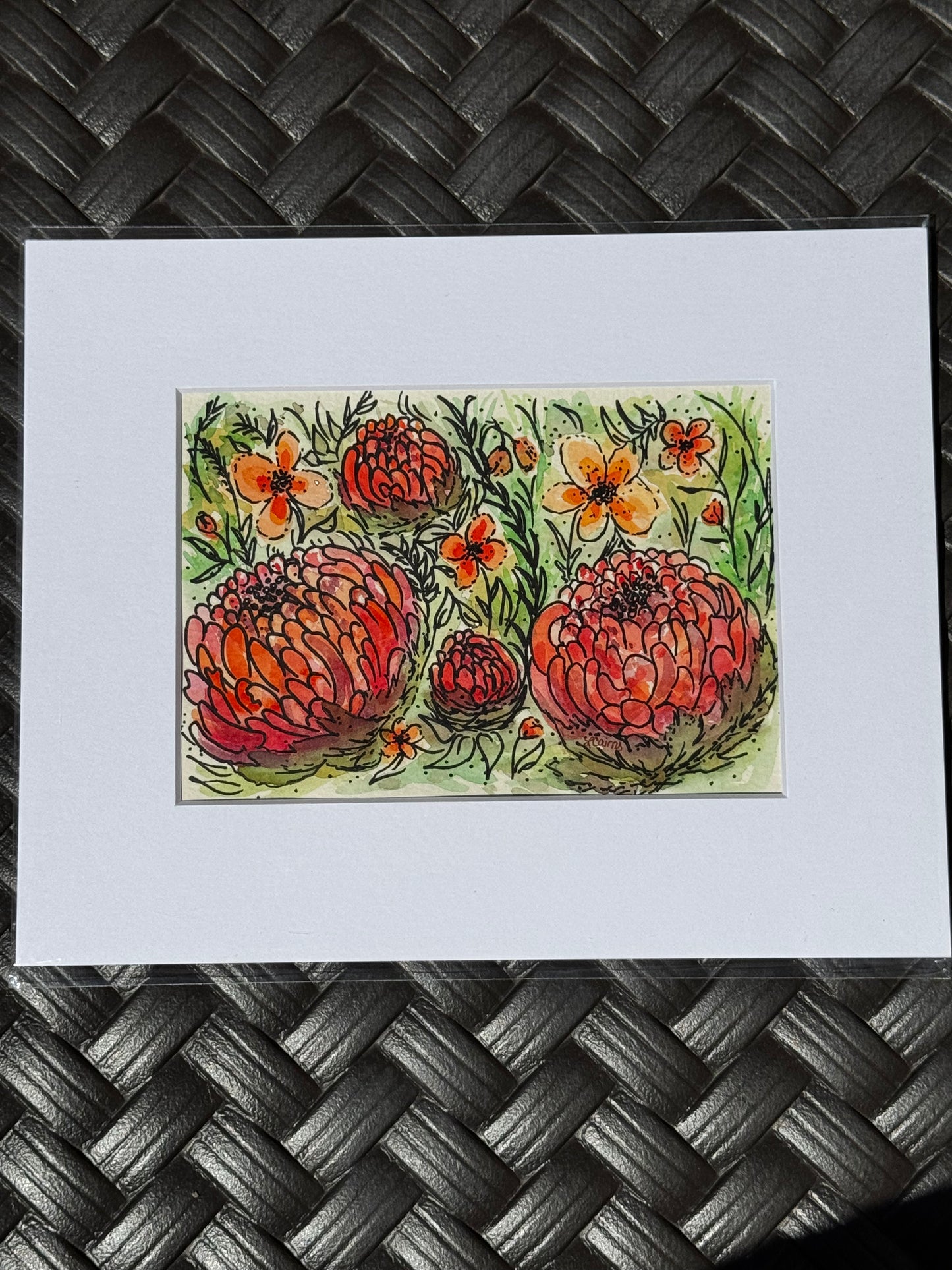 "Floral Series #8” Original Watercolor Painting