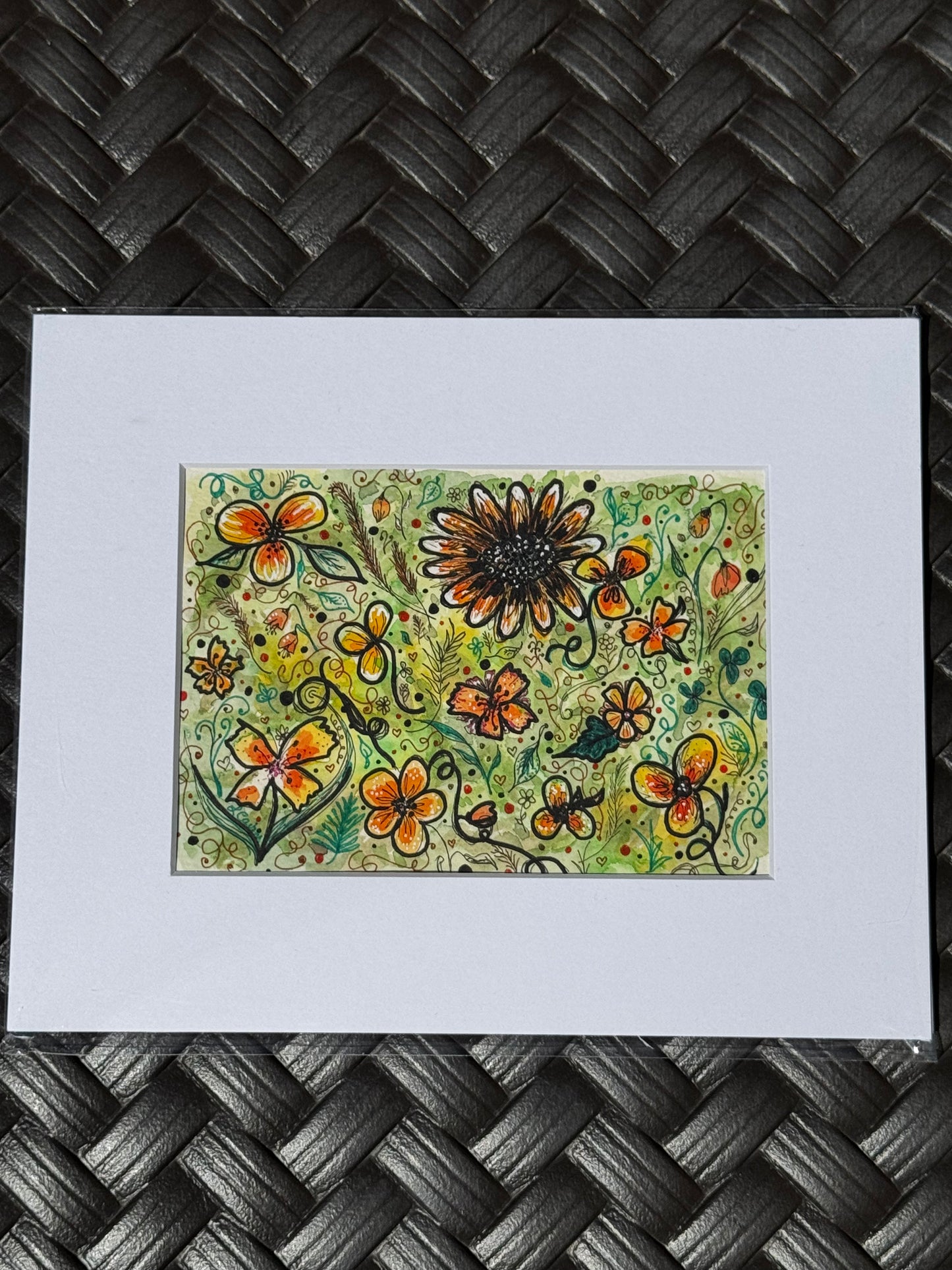 "Floral Series #7” Original Watercolor Painting