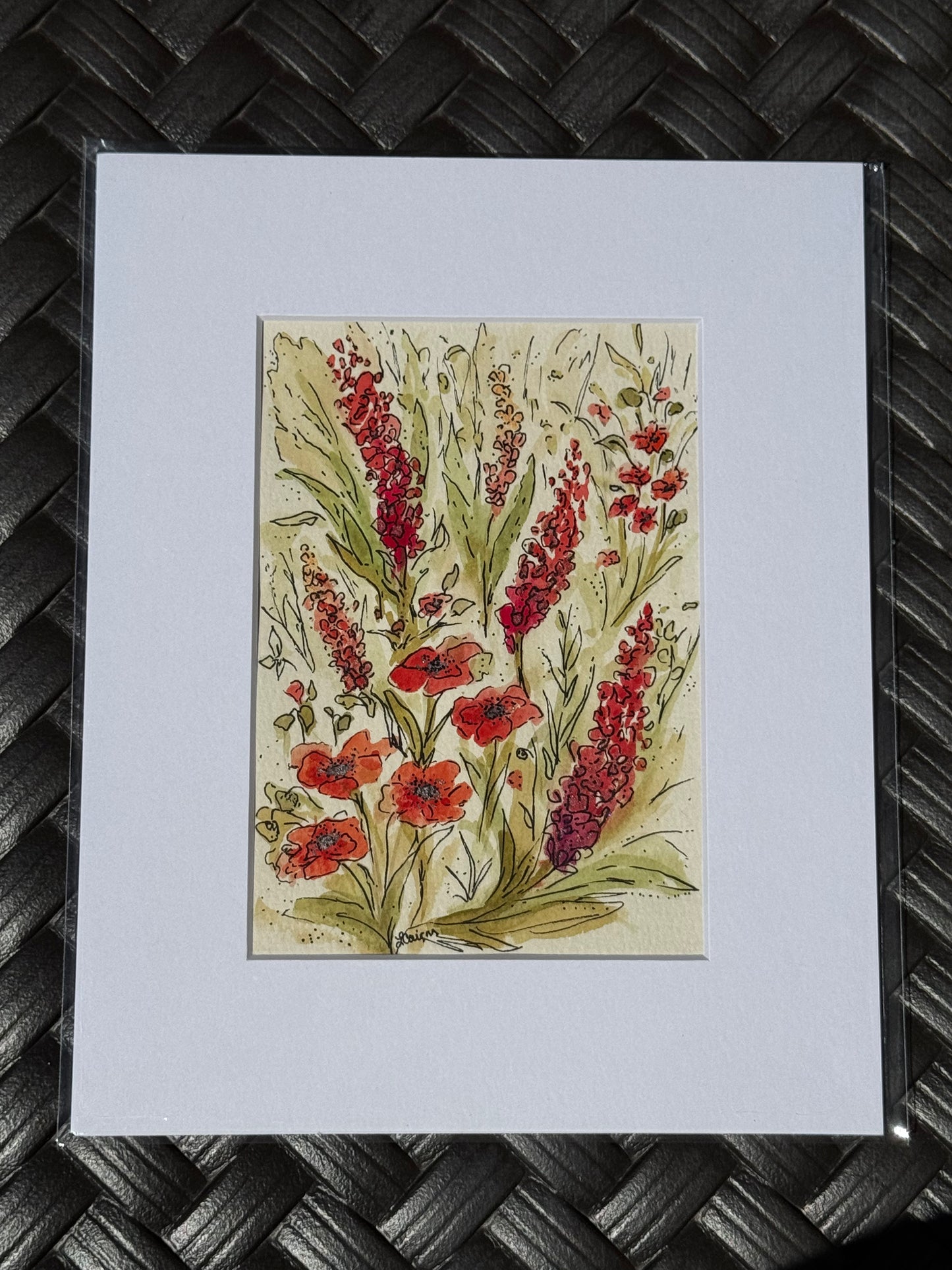 "Floral Series #2” Original Watercolor Painting