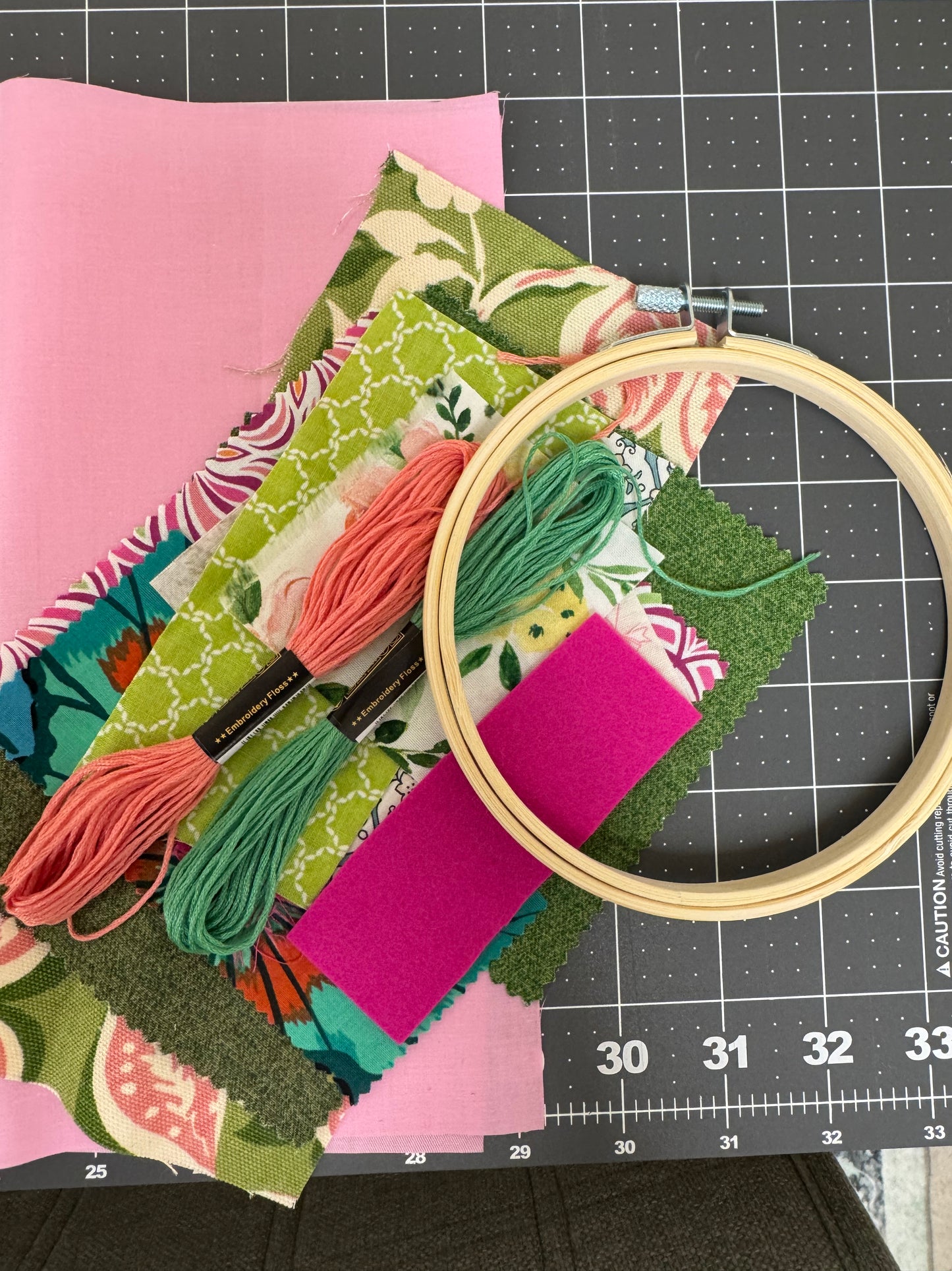Mini Kantha Quilt Art Craft Kit