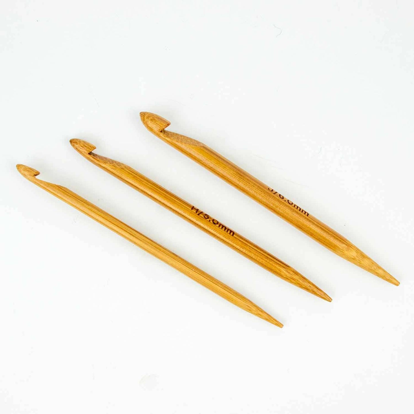 Duo Wooden Repair Hooks - Set of 3 - Granite State Yarns