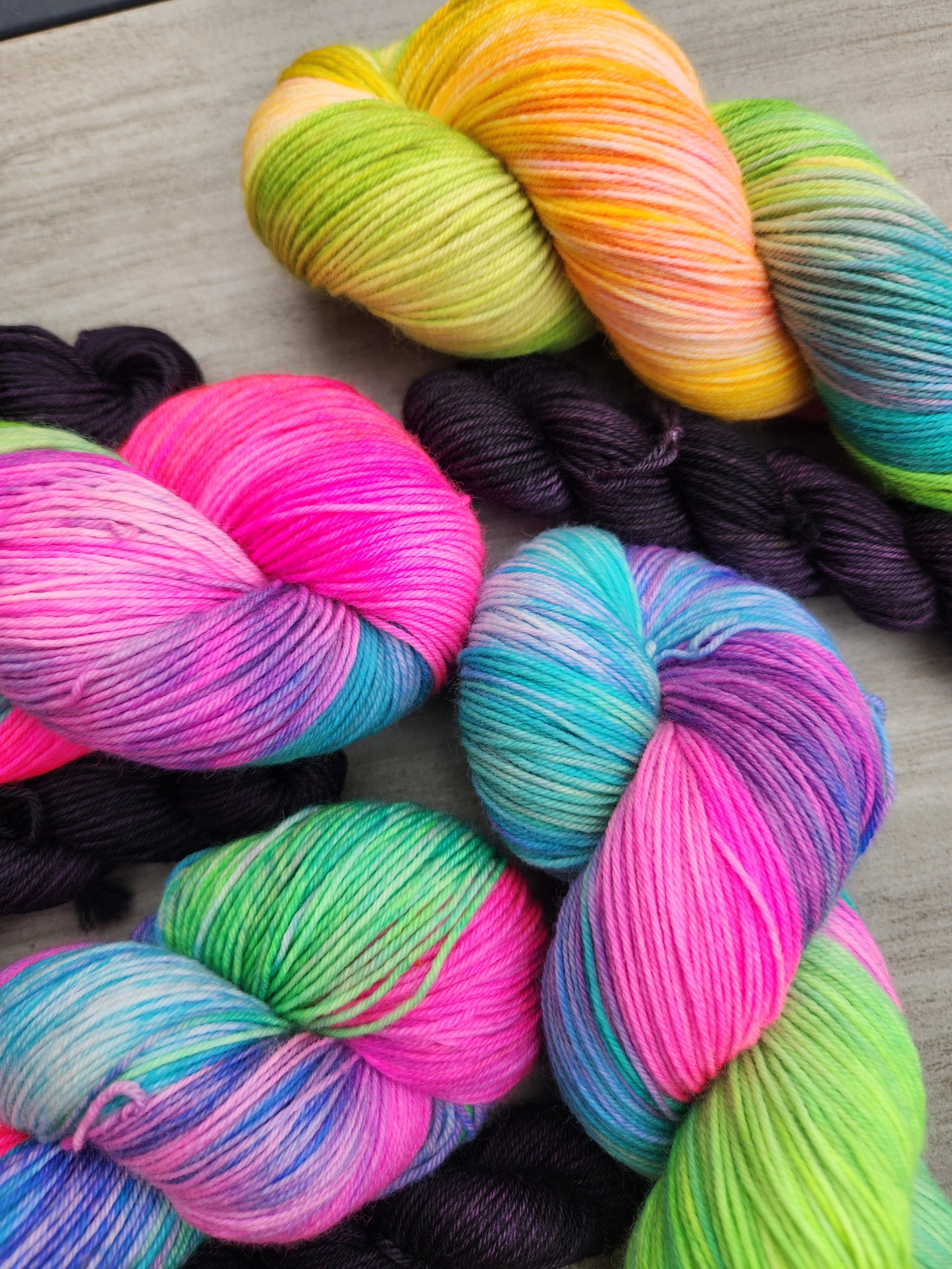 Rainbow Road Sock Set - Granite State Yarns