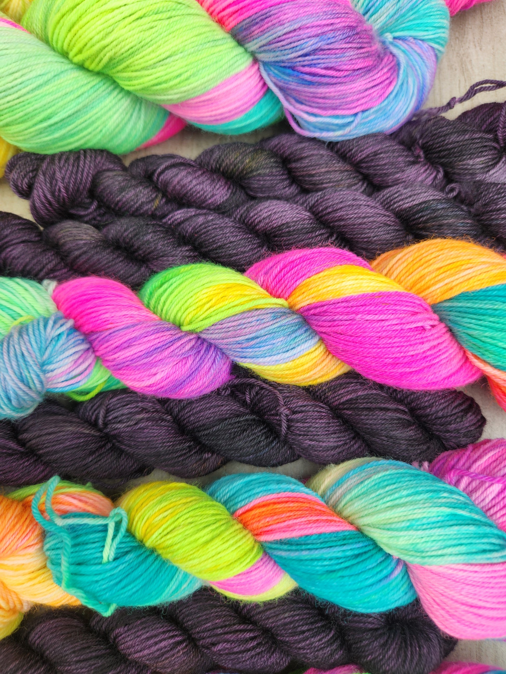 Rainbow Road Sock Set - Granite State Yarns
