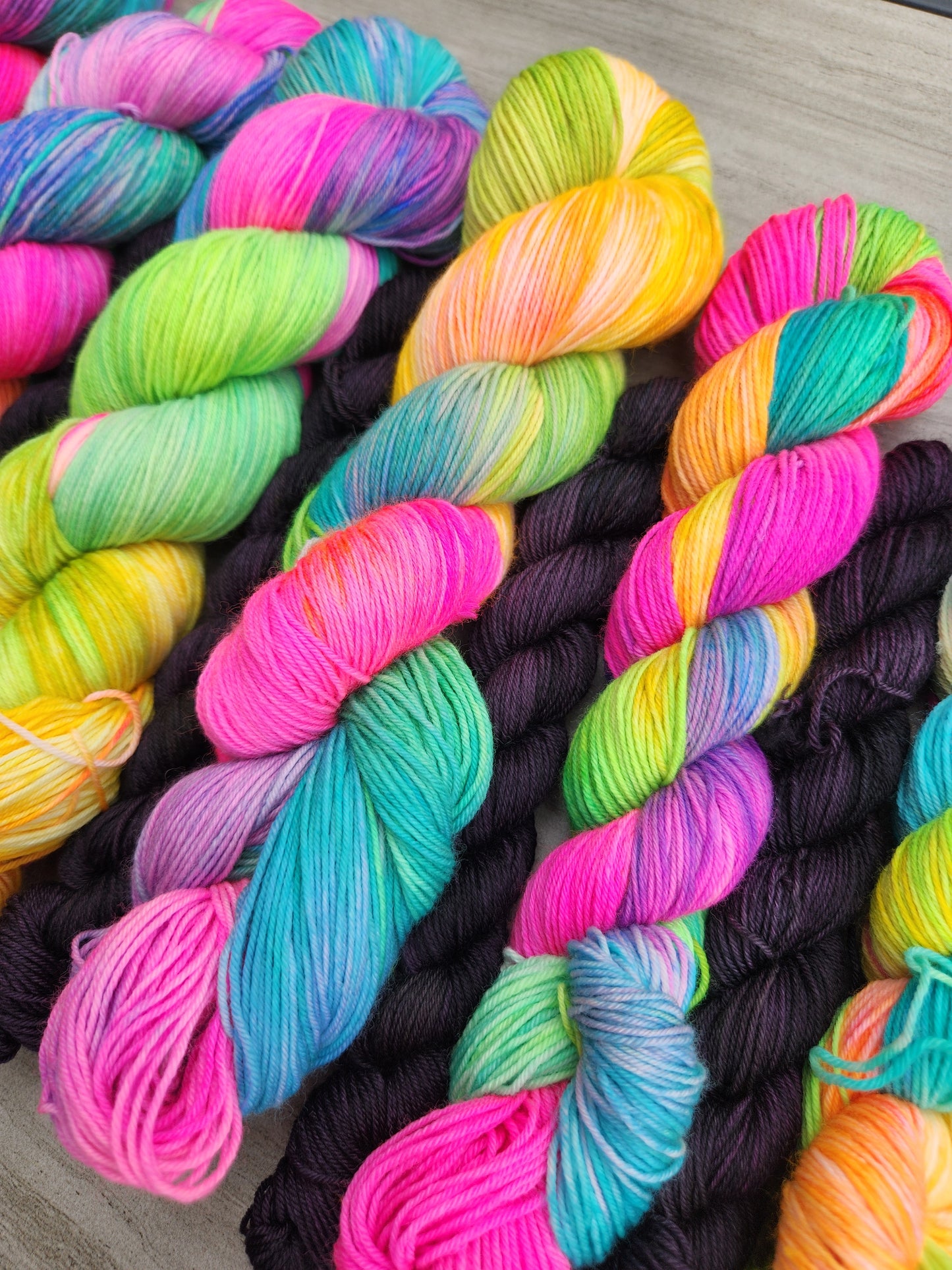Rainbow Road Sock Set - Granite State Yarns