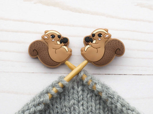 Nutty Squirrel | Stitch Stoppers Knitting Notions