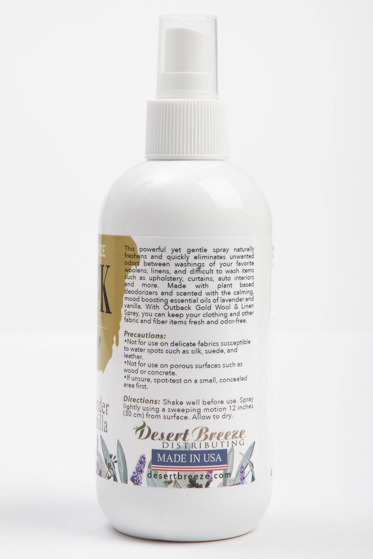 Outback Gold Wool, Linen, Fabric Spray, 8 oz, Natural Scent