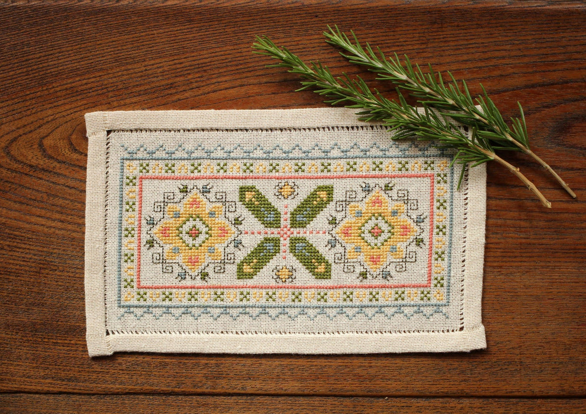 BitKit Athenian Sunflower cross stitch kit - Granite State Yarns