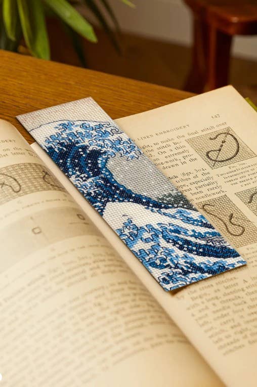 The Great Wave Cross Stitch Bookmark Kit BL1146/RE/73