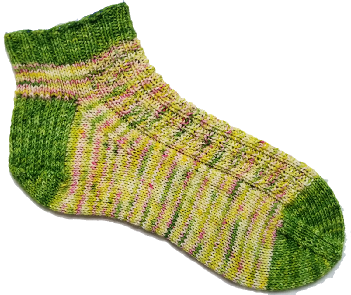 Arethusa Falls Sock PDF Knitting Pattern - Granite State Yarns