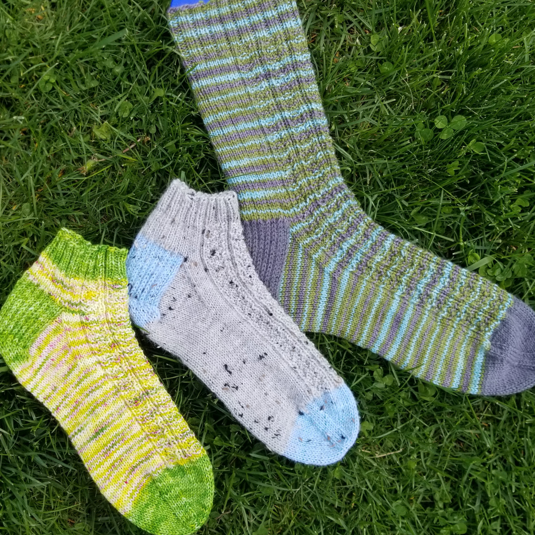 Arethusa Falls Sock PDF Knitting Pattern - Granite State Yarns