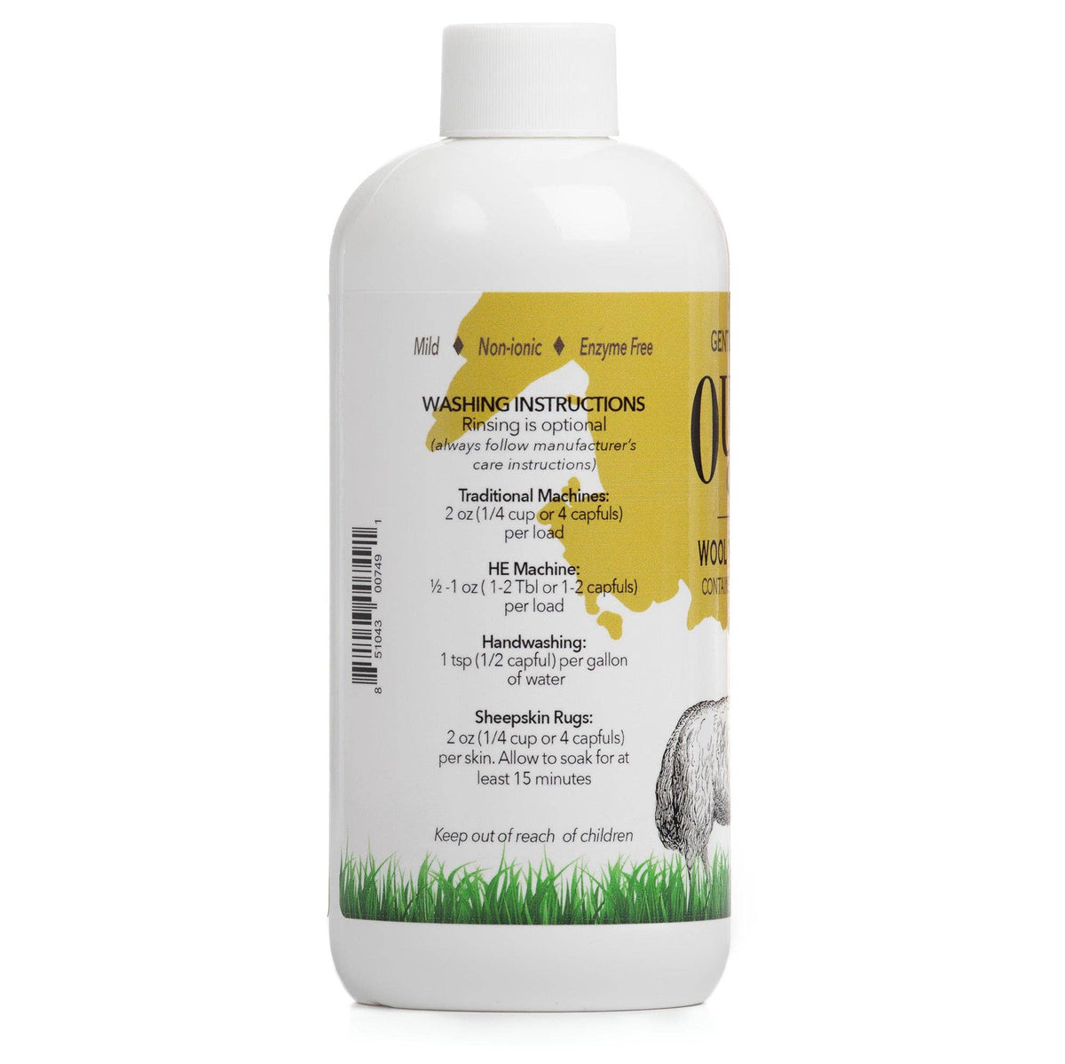 Outback Gold Wool Wash, 16 oz, Original Scent