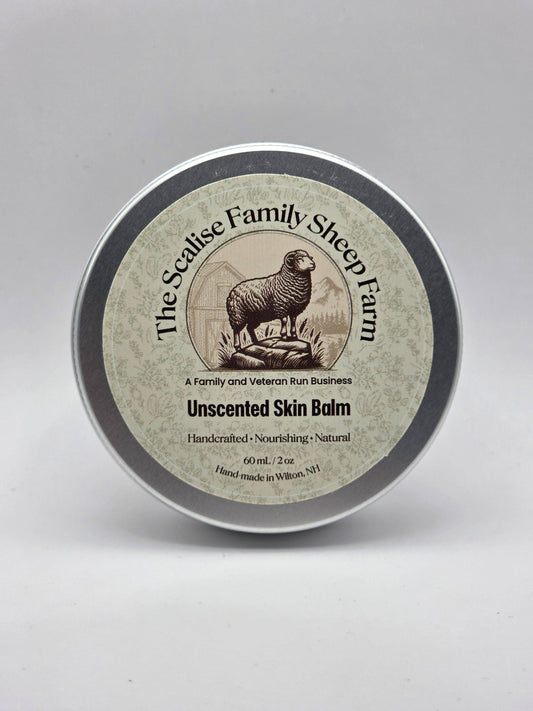 Unscented Skin Balm – Pure & Fragrance-Free Deep Moisture