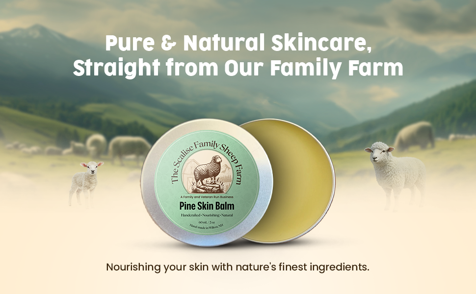 Pine Skin Balm – Natural Moisturizing Pine Balm (2 oz)