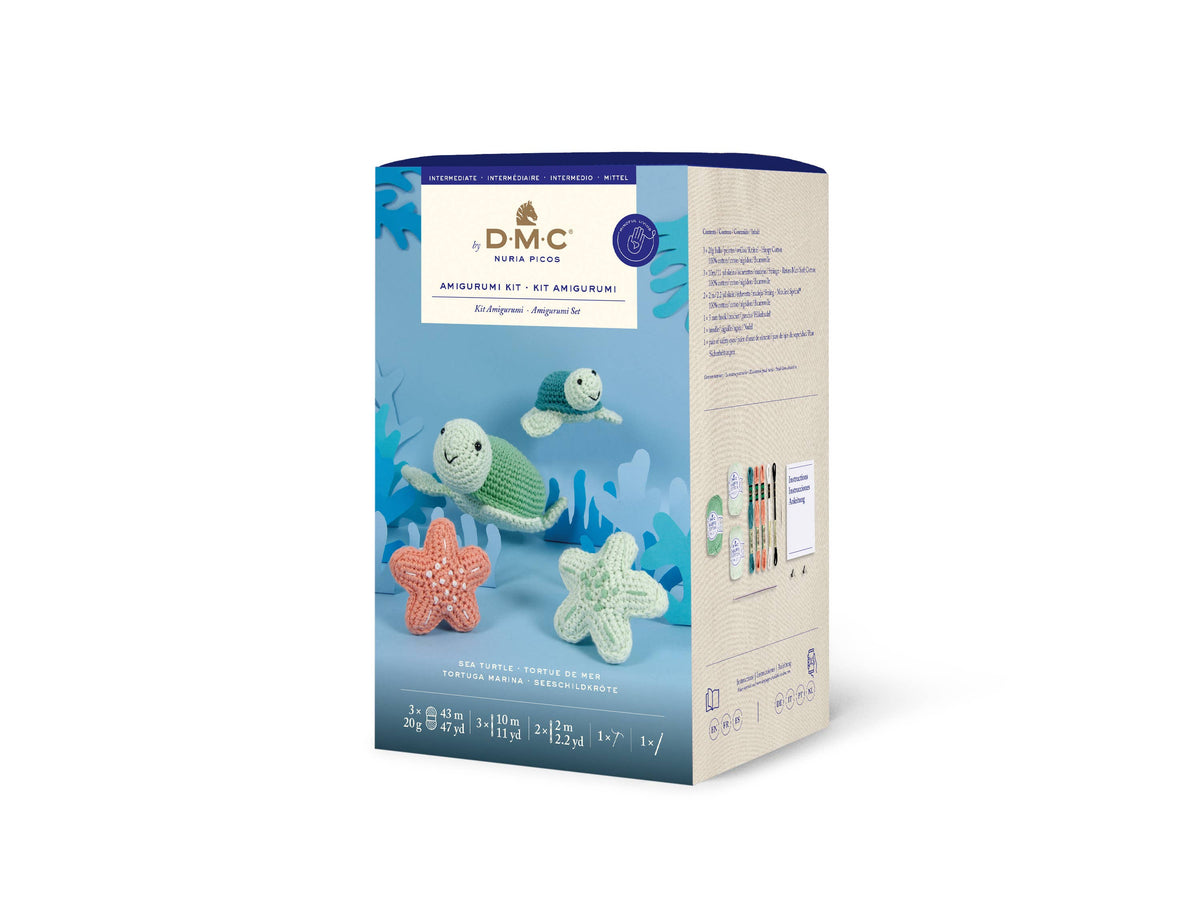 NEW DMC Turtles and Starfish Amigurumi Kit