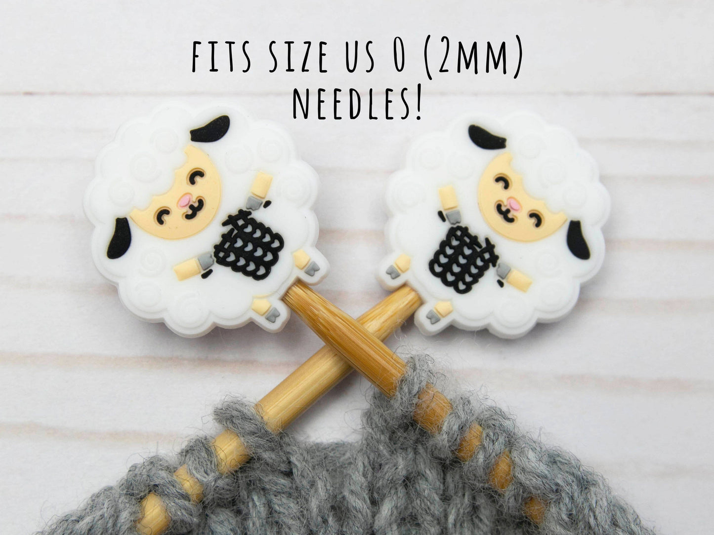 *Small Hole* Knitting Sheep | Stitch Stoppers