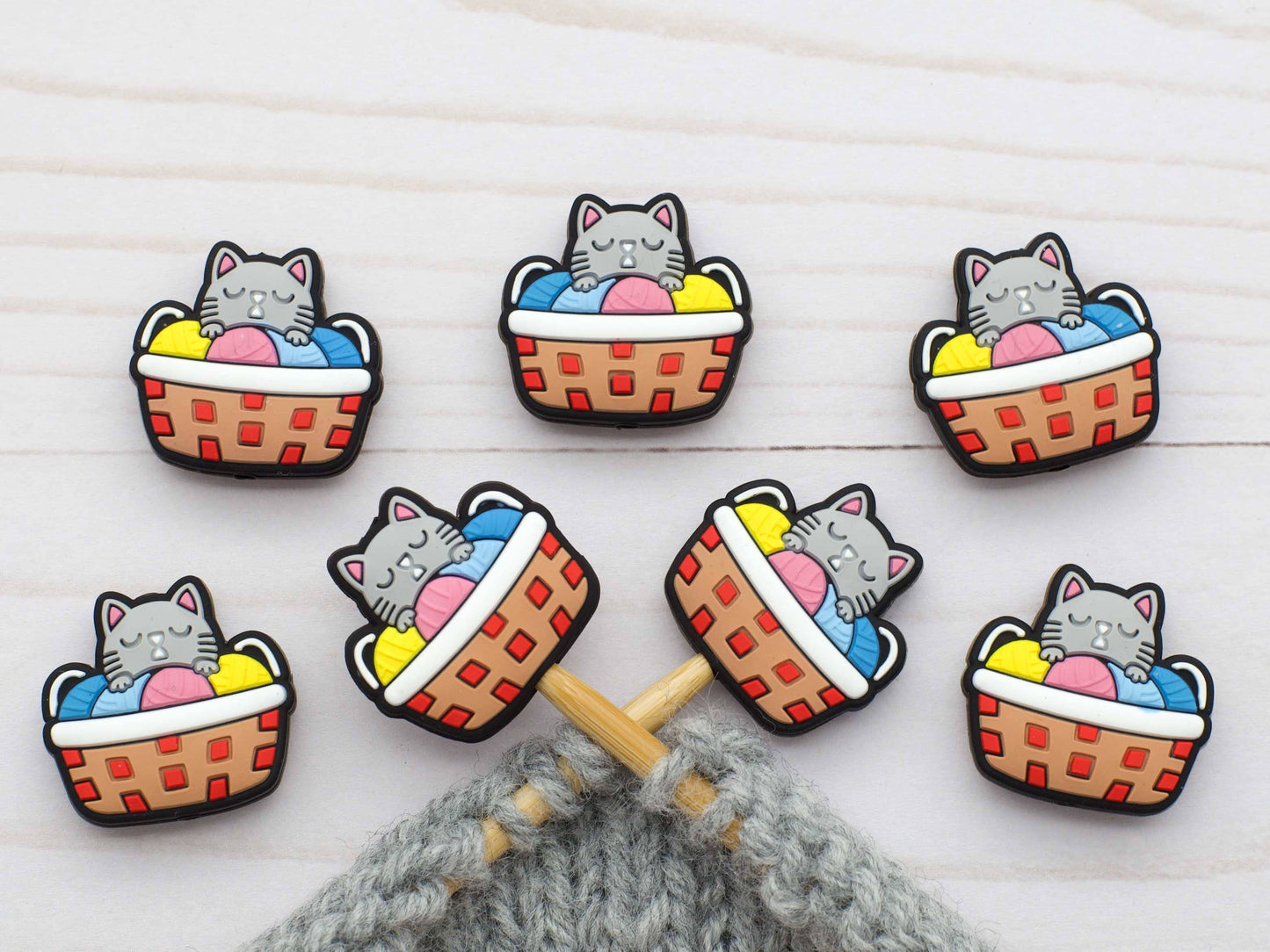 Knitty Kitty | Stitch Stoppers Knitting Notions