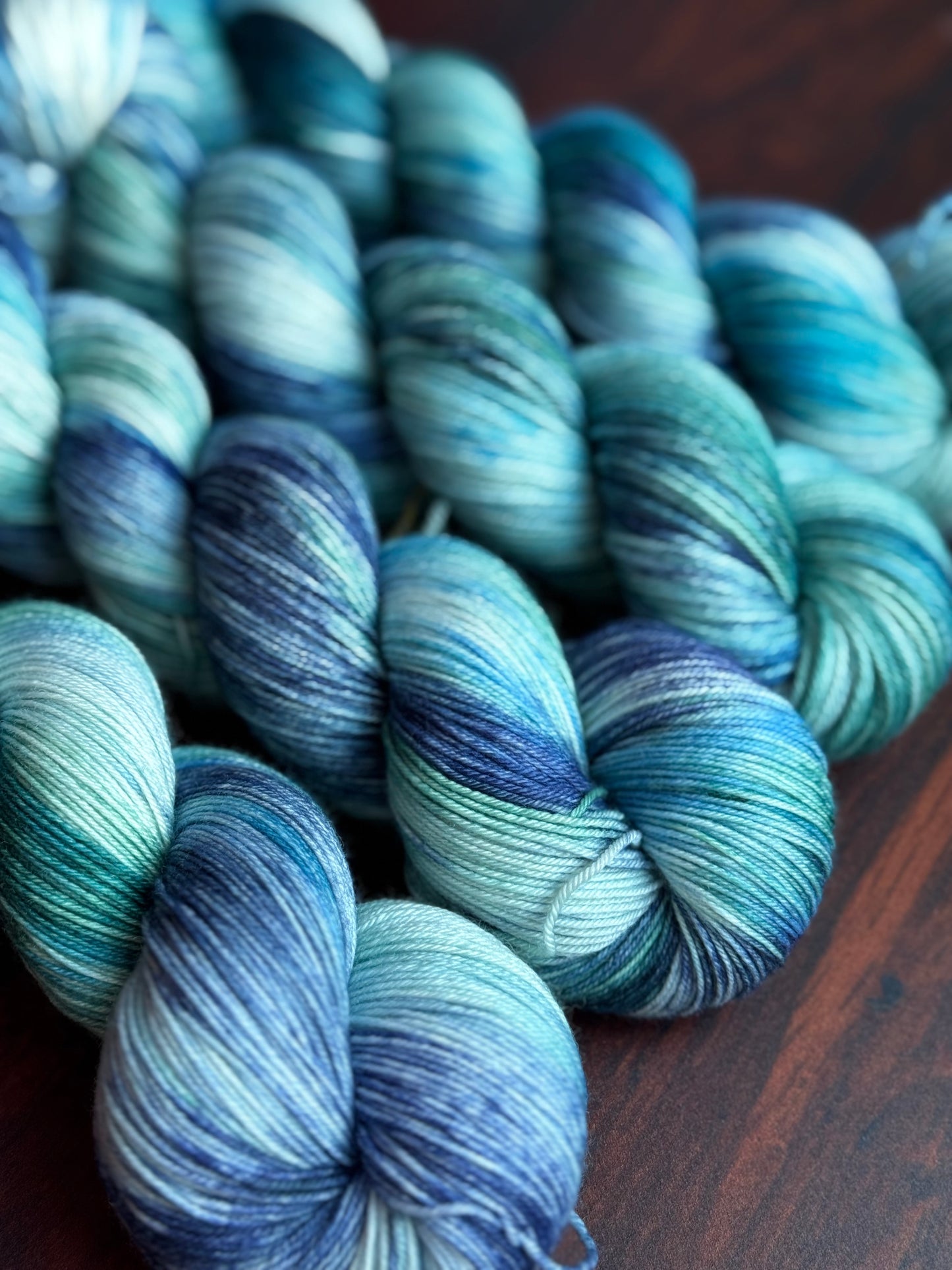 Frozen Lake Sock Yarn
