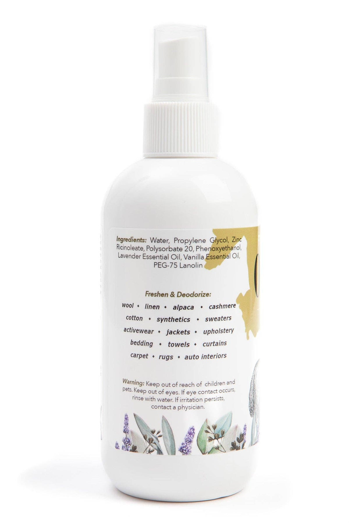 Outback Gold Wool, Linen, Fabric Spray, 8 oz, Natural Scent
