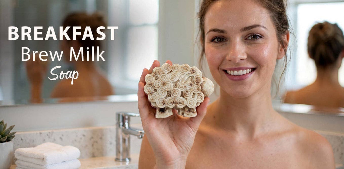 Irish Breakfast Tea Sheep Milk Soap – Handmade Natural Exfoliating Soap