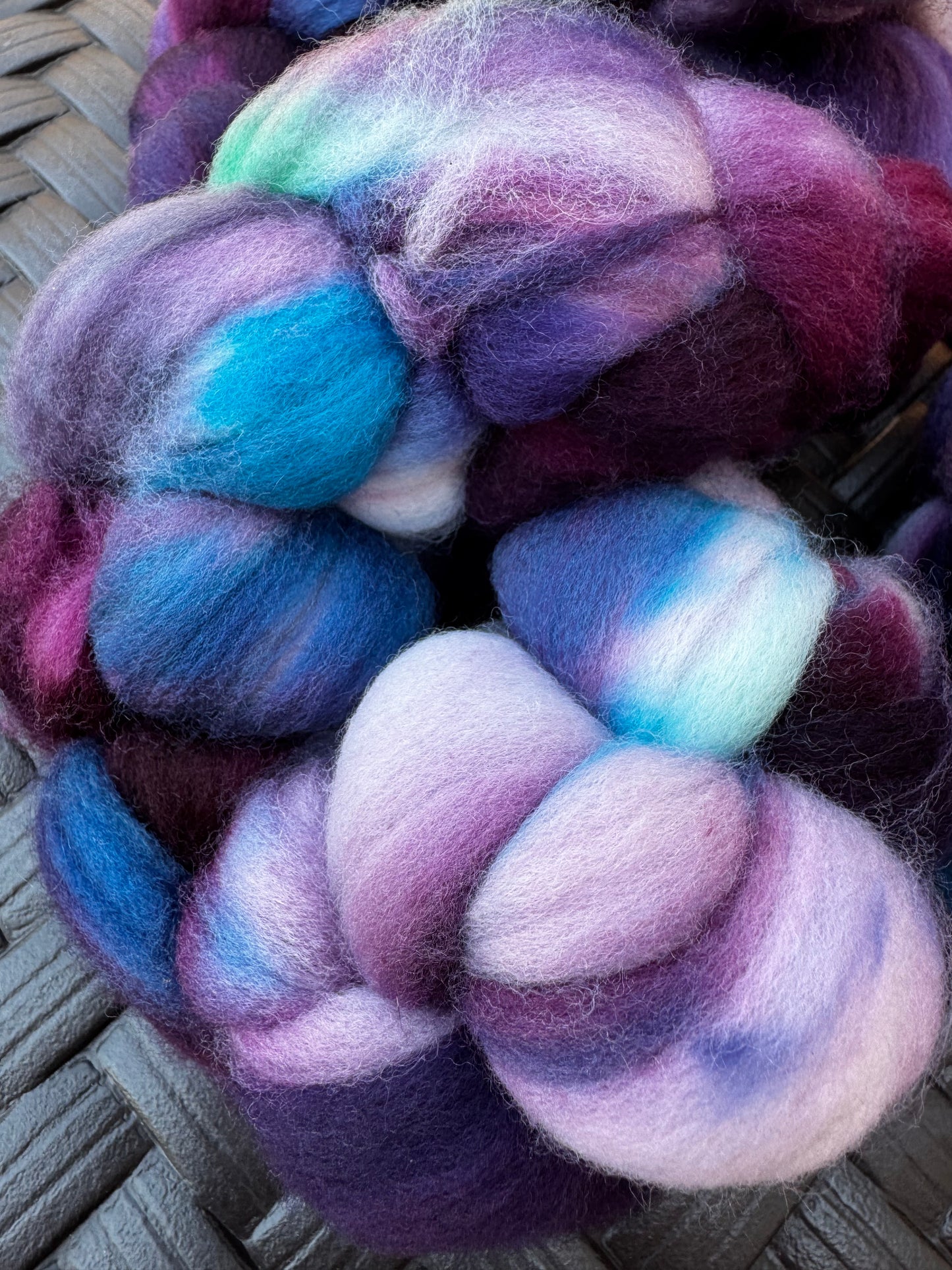 The Wonder of it All Sock Blend ROVING - Granite State Yarns