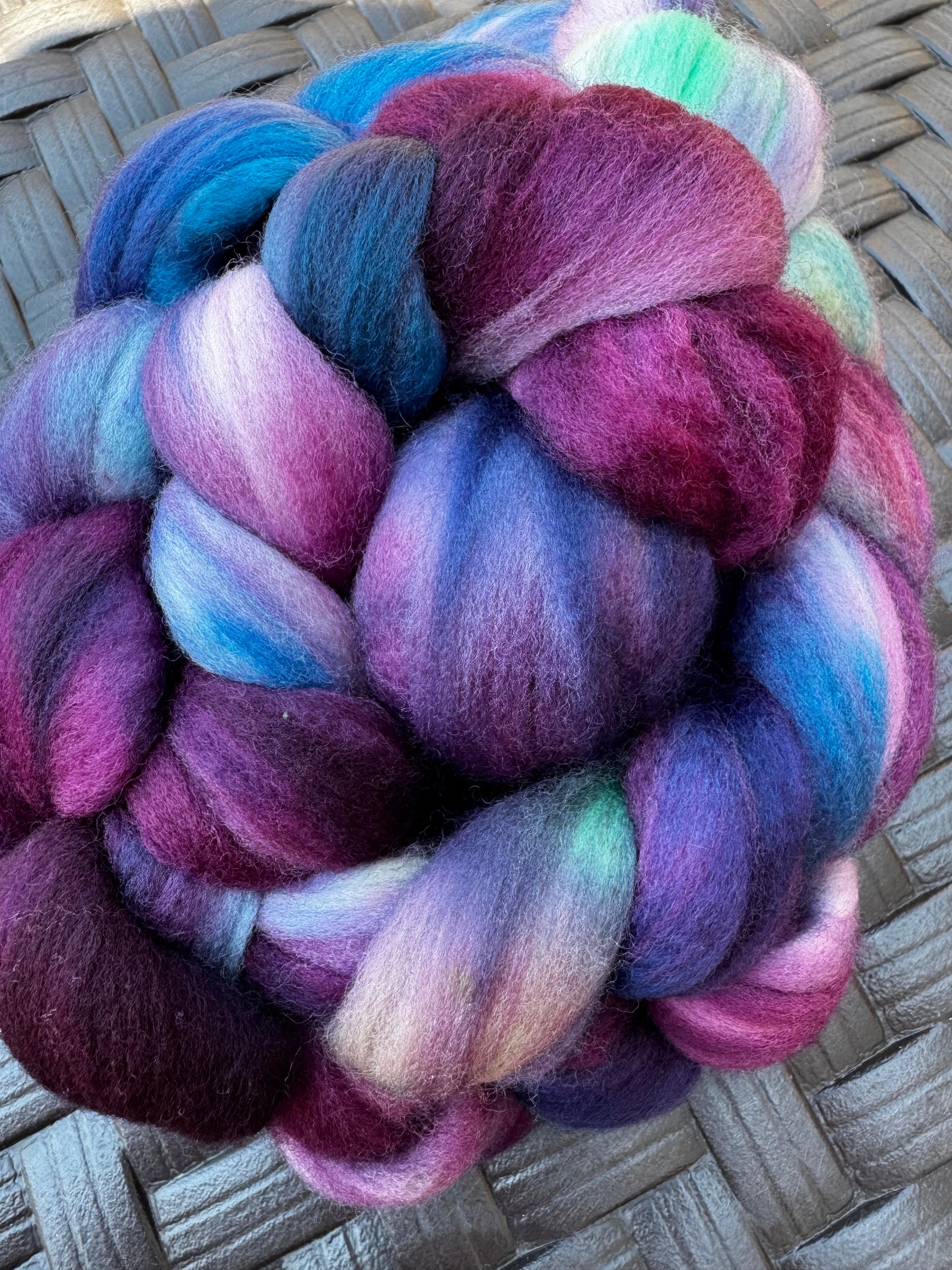 The Wonder of it All Sock Blend ROVING - Granite State Yarns
