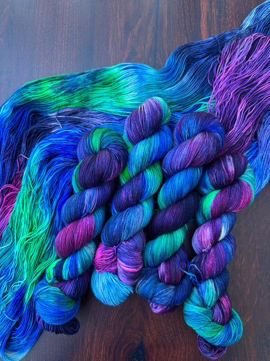 Solar Storm Sock Yarn