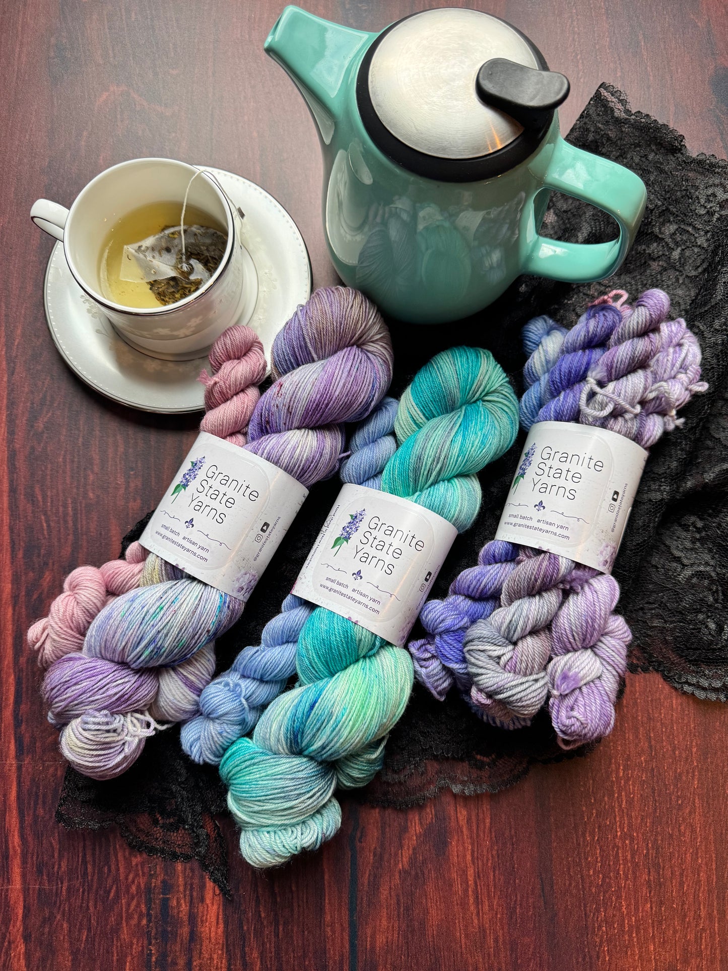 Lavender Tea Miniskein Set