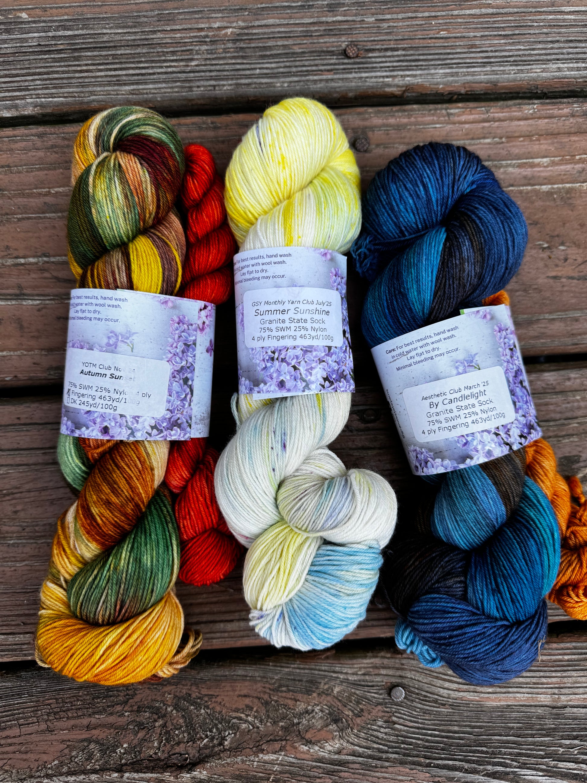 Yarn Club Extras - Granite State Yarns