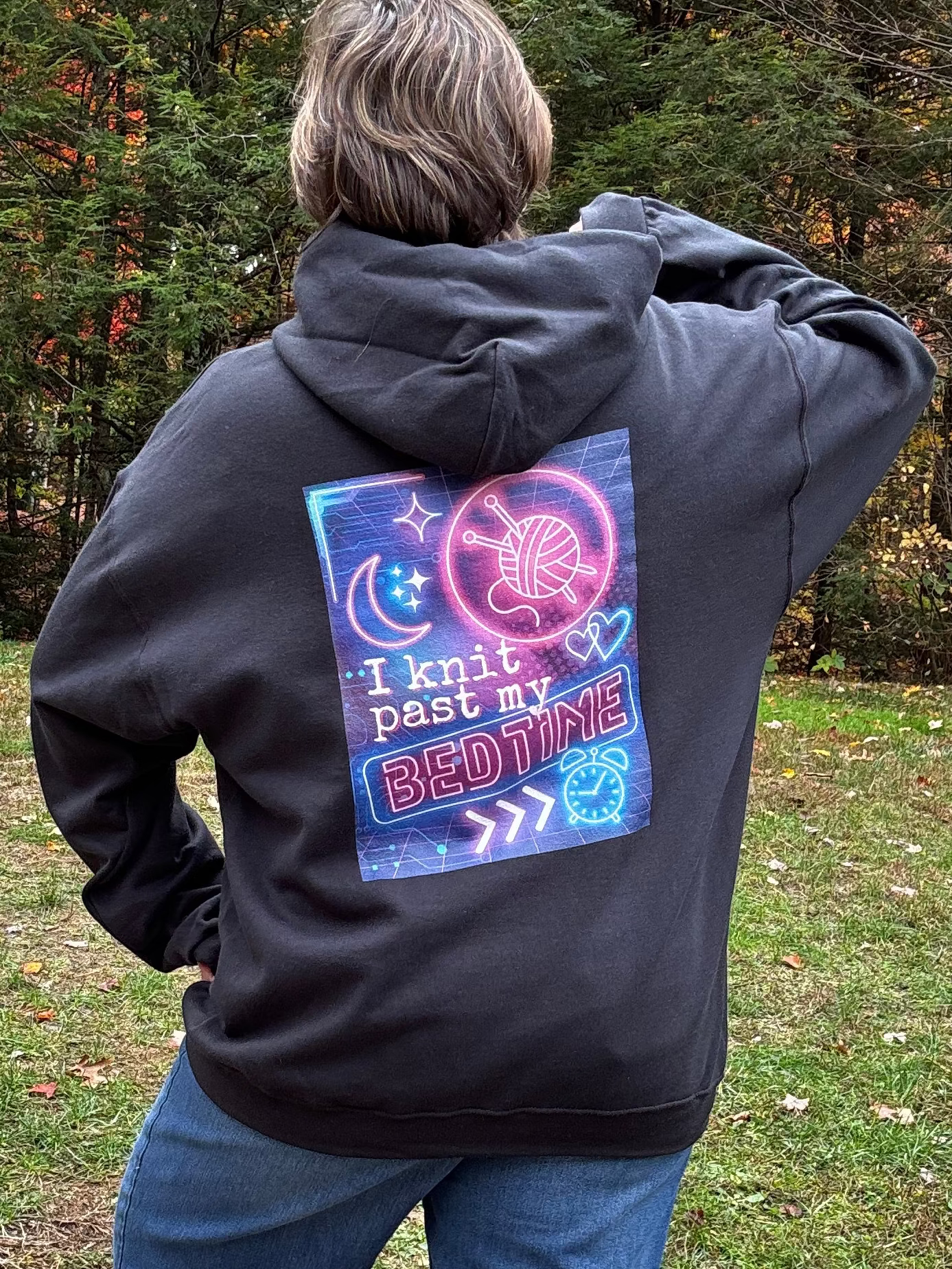 I Knit Past My Bedtime Women's Hoodie