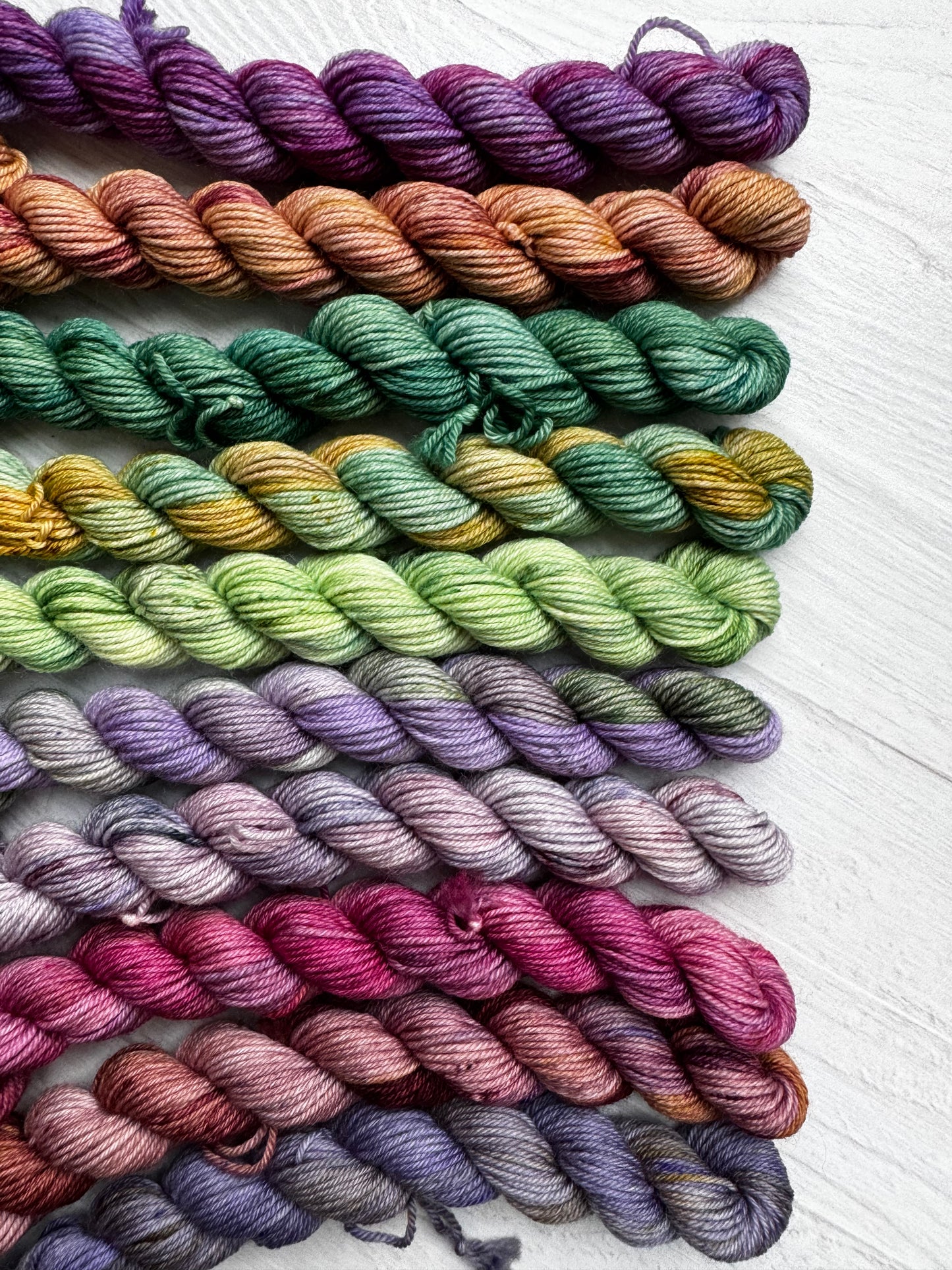 Secret Garden Miniskein Set - Granite State Yarns