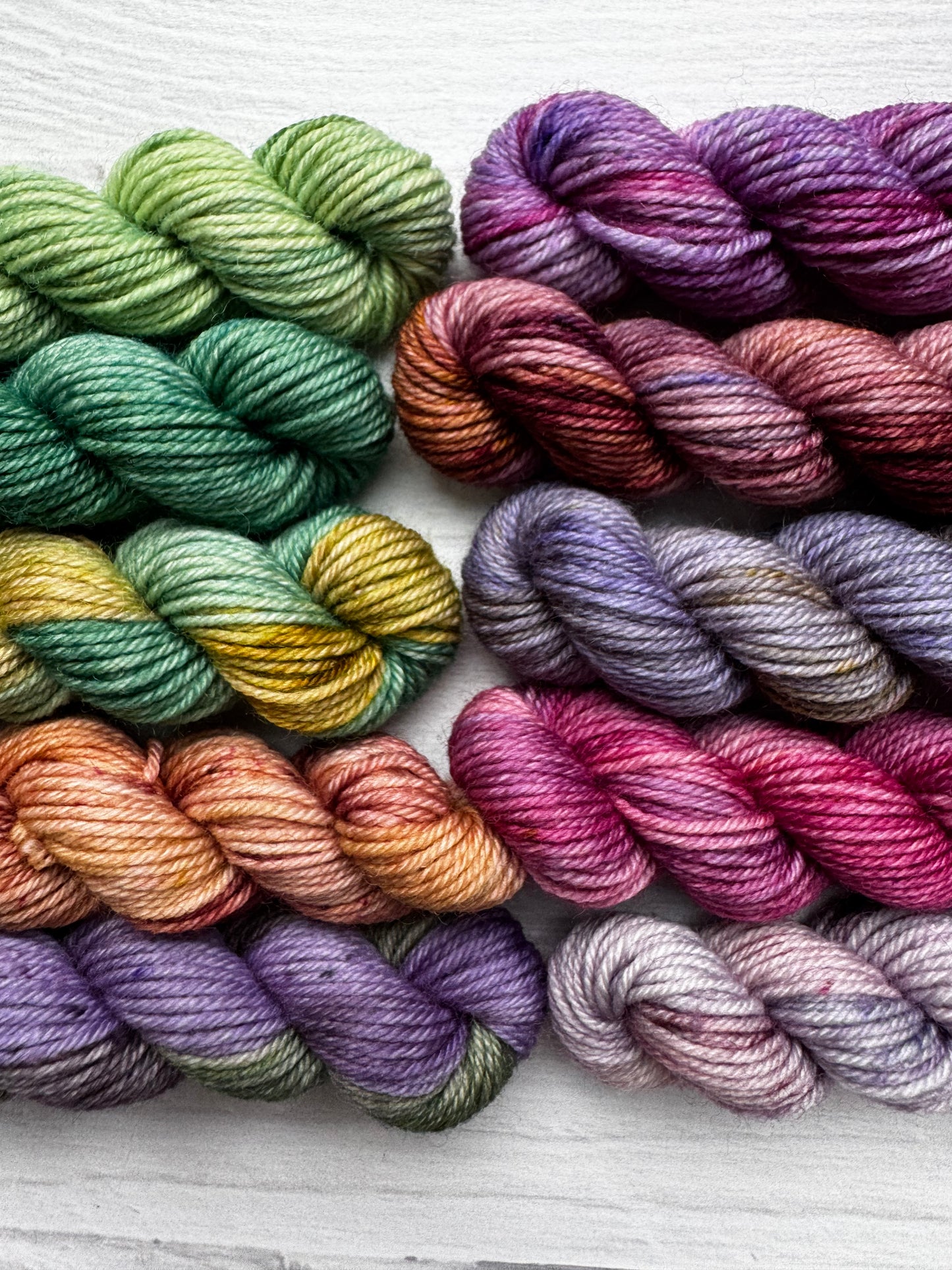 Secret Garden Miniskein Set - Granite State Yarns
